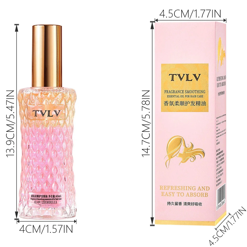 TVLV 2-in-1 Hair Repair Perfume Essential Oil – 45ml Hair Treatment Oil HIP Nourishing