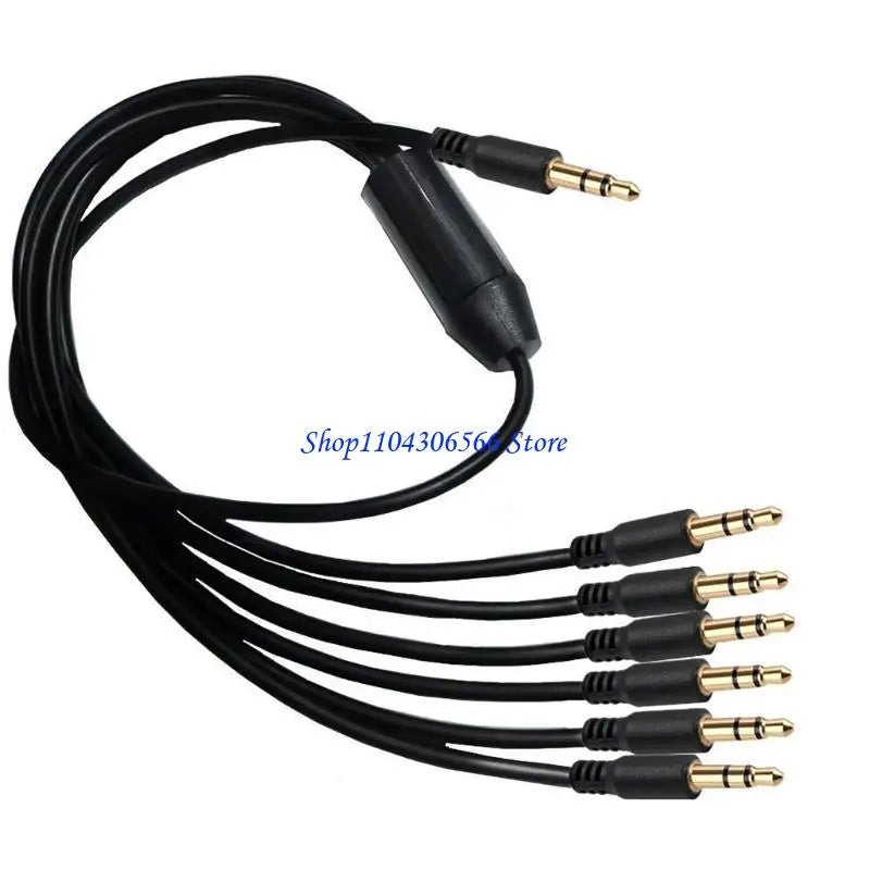 3.5mm Male to Male Audio Splitter Cable – 1 to 2/3/4/5/6 Audio Splitter Cable HIP