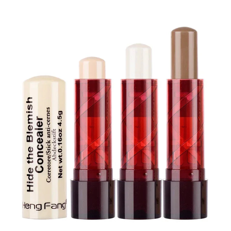 Hot Makeup Face Blush Contour Highlighter Stick Foundation Dark Circles Corrector Bronzer Base Concealer Pencil Face Foundation HIP