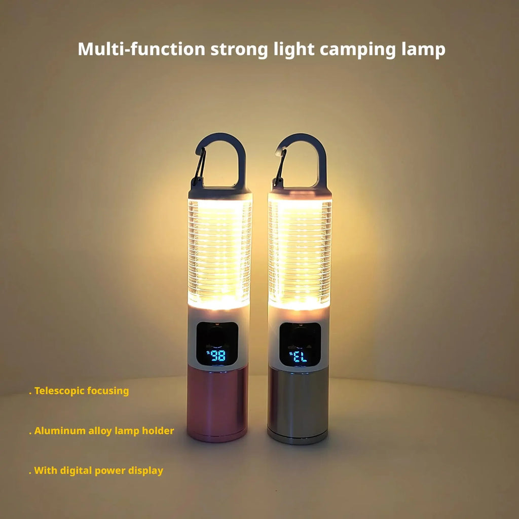 ESMARTER Telescopic Zoom Flashlight – Rechargeable, 350+ Lumen Zoomable Flashlight HIP