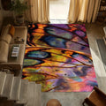 Butterfly Wing Area Rug – Modern Bedroom & Living Room Mat Decorative Area Rug HIP 1 40X60-Felt