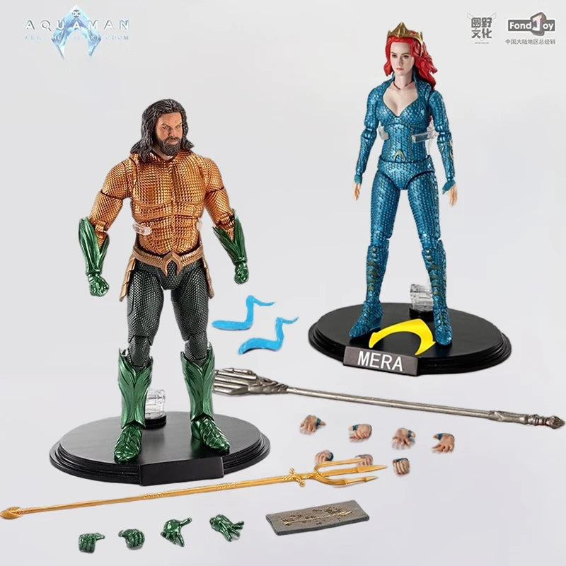 Fondjoy 1/9 Scale DC Mera Action Figure – Aquaman Series Collectible Action Figure HIP