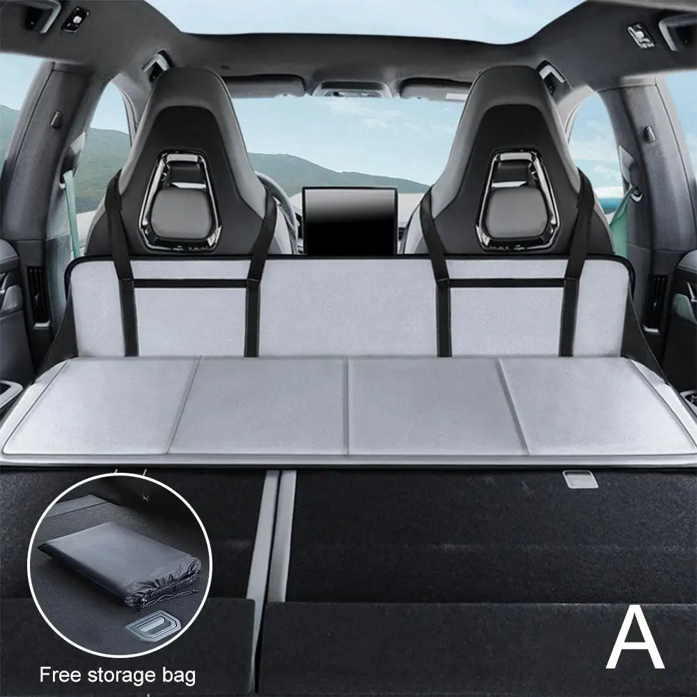 Car Camping Bed Foldable Travel Mattress Non Inflatable Car Extra Long Mattress Couple For SUV Tesla Model Y/3 Vehicle Mat HIP A