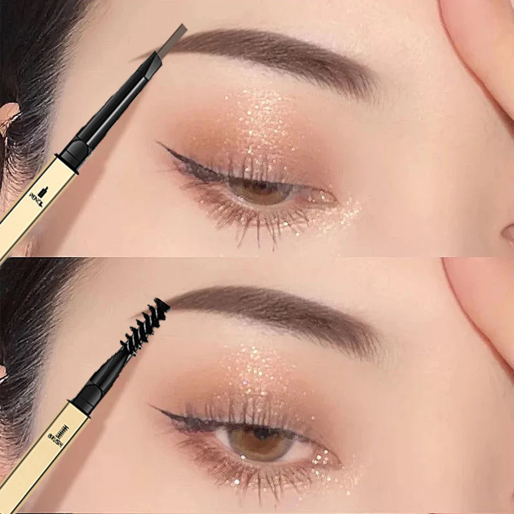 Double-Ended Eyebrow Pencil – Waterproof & Long-Lasting Eyebrow Pencil HIP