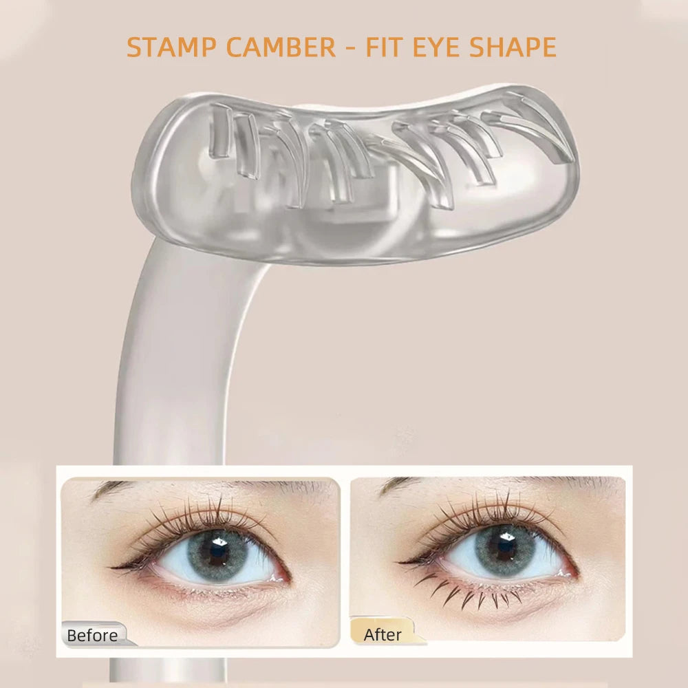False Eyelash Stamp Natural Lower Eyelash Extensions Makeup Tool Under Eyelash Makeup Stamp Mascara Stick HIP