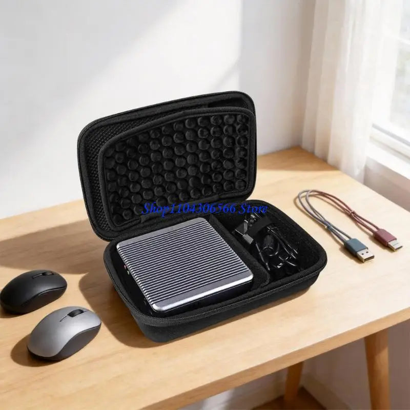 Mini ITX PC Carrying Case – Water-Resistant EVA Hard Shell PC Carrying Case HIP