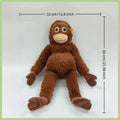 66cm Giant Orangutan Stuffed Plush Toy – Soft Monkey Gift Stuffed Plush Toy HIP NEW