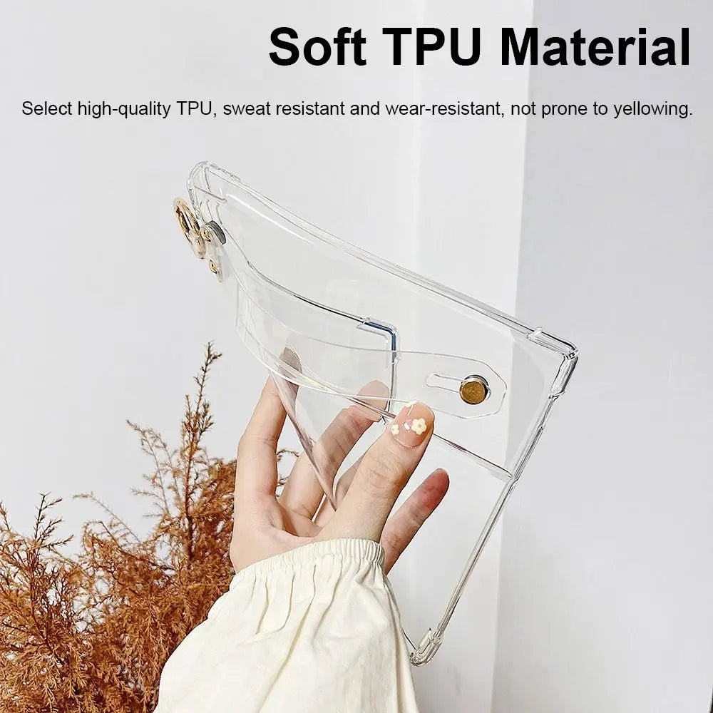 Kindle Paperwhite TPU Case with Wrist Strap | Airbag Cover E-Reader Case HIP