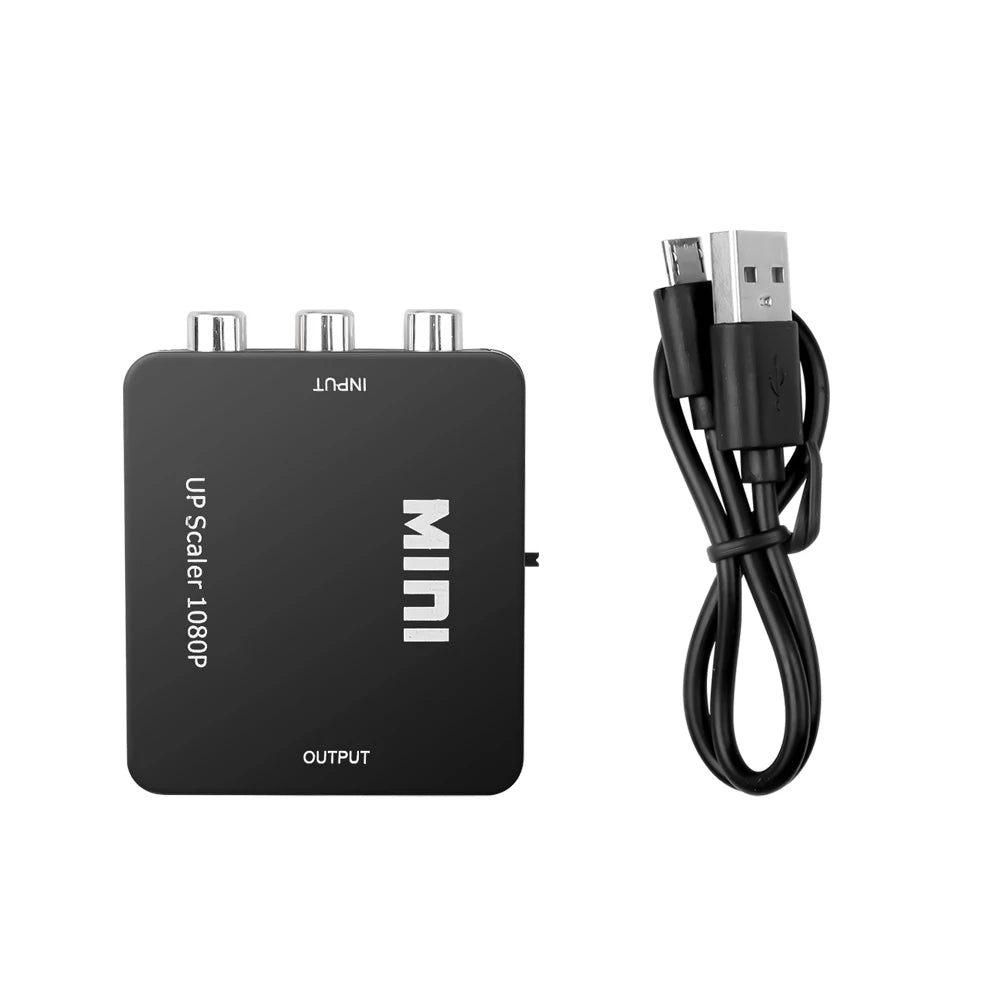 AV to HDMI Converter – RCA to HDMI Adapter 1080P 720P AV to HDMI Converter HIP