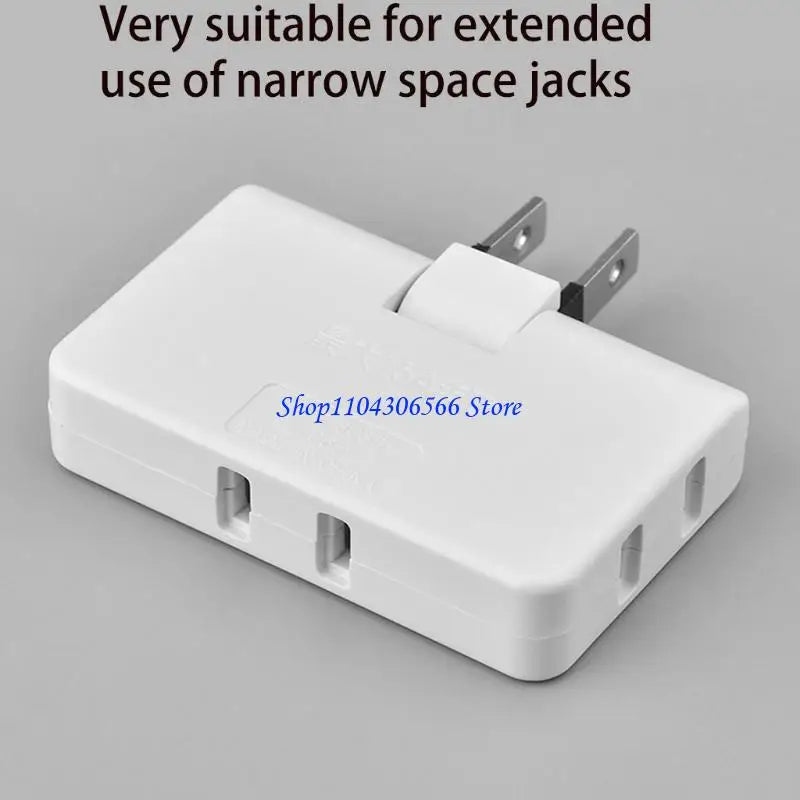 Male to Female Wall Plug Extender Adapter – 2 Pin, 1500W Wall Plug Adapter HIP