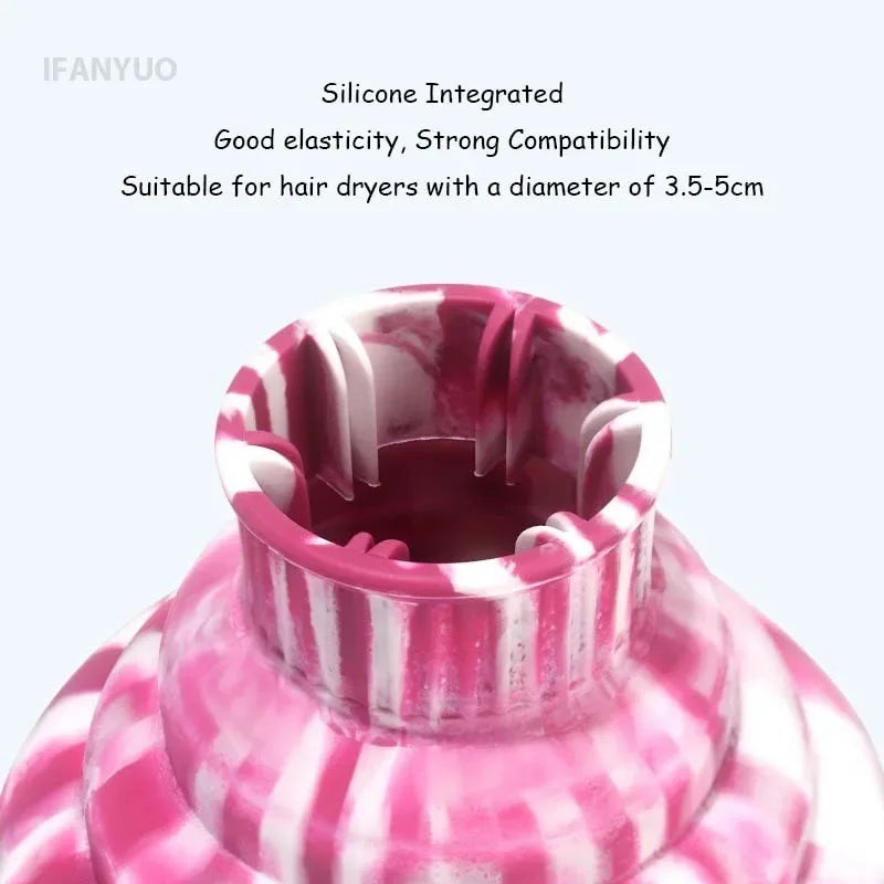 Foldable Silicone Hair Dryer Diffuser Hair Styling Tool Accessories Suitable Universal Hair Curl Drying Shaping Diffuser Cover HIP
