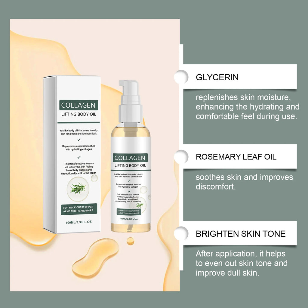 100ml Collagen Lifting Body Oil – Firming & Tightening Firming Body Oil HIP