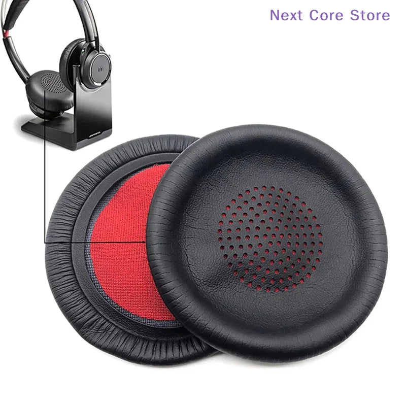 Leather Ear Pads Replacement for Voyager Focus UC B825 Headphone Ear Pads HIP