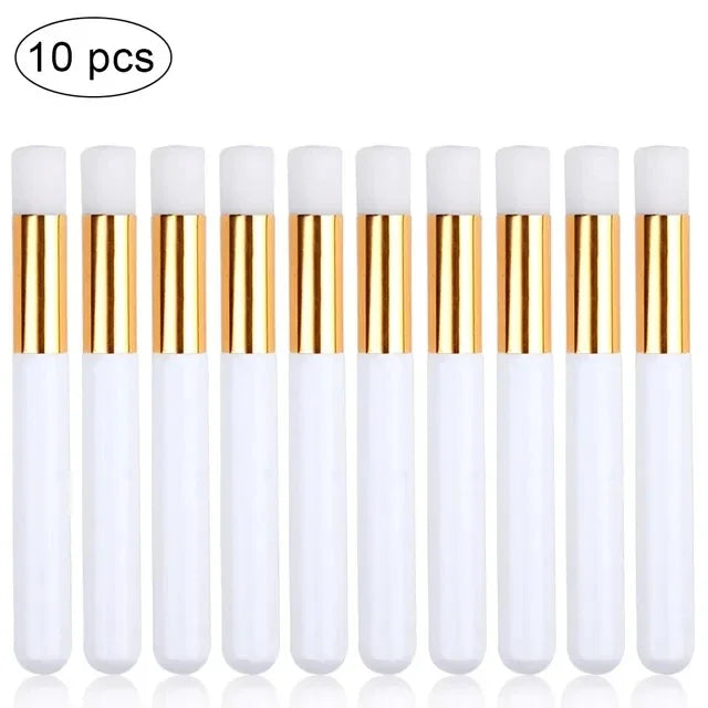 Eyelash Cleaning Brush Set – Lash Shampoo & Pore Brush Lash Cleaning Brush HIP C523-white 10pcs