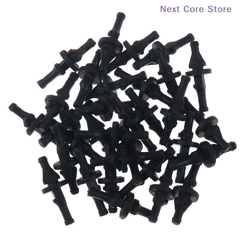 32-Pack Rubber PC Fan Anti-Vibration Mount Screws | Quiet Build Fan Mount Screws HIP