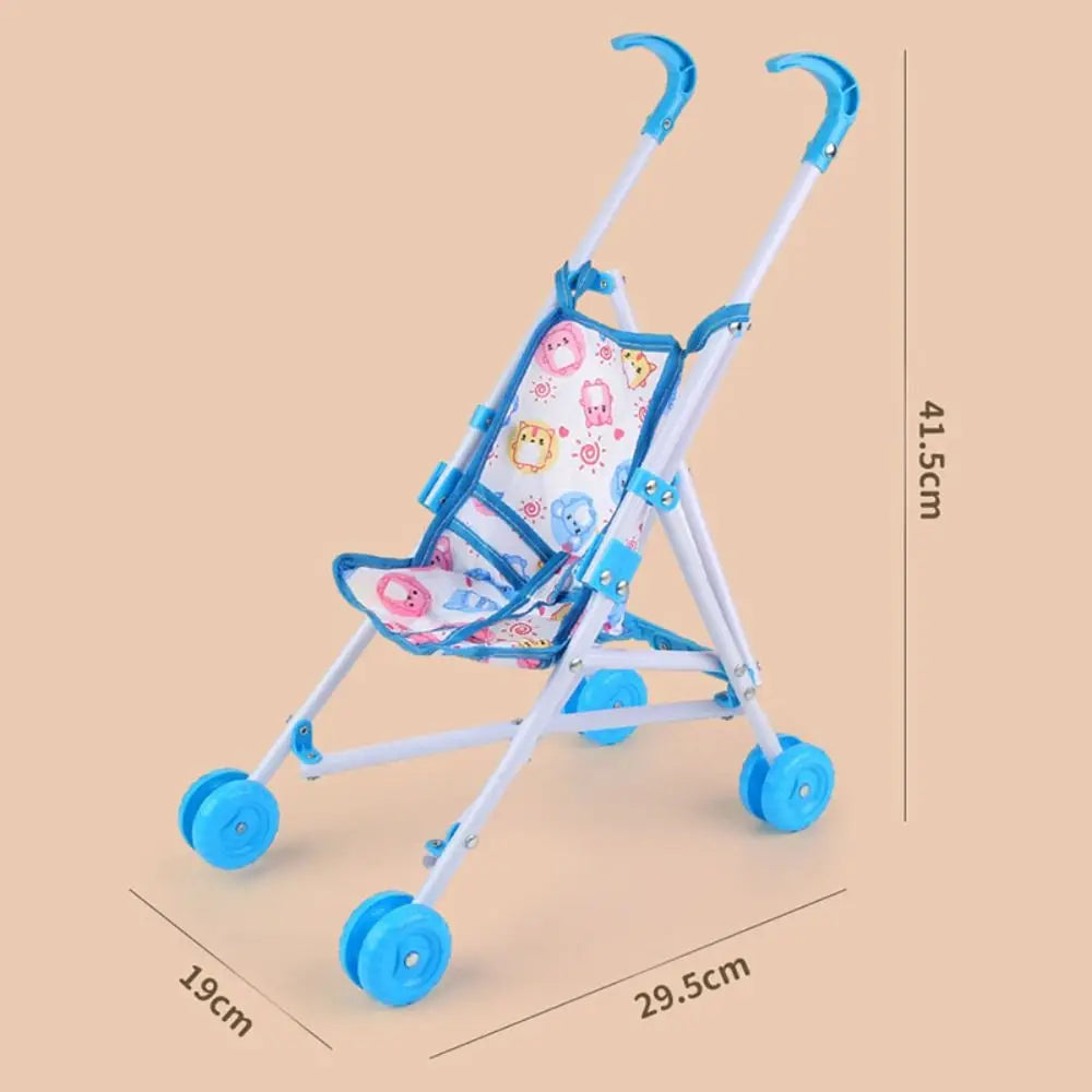 Plastic Doll Pram Stroller – Kids Role-Play Toy | HIP Doll Pram Stroller HIP