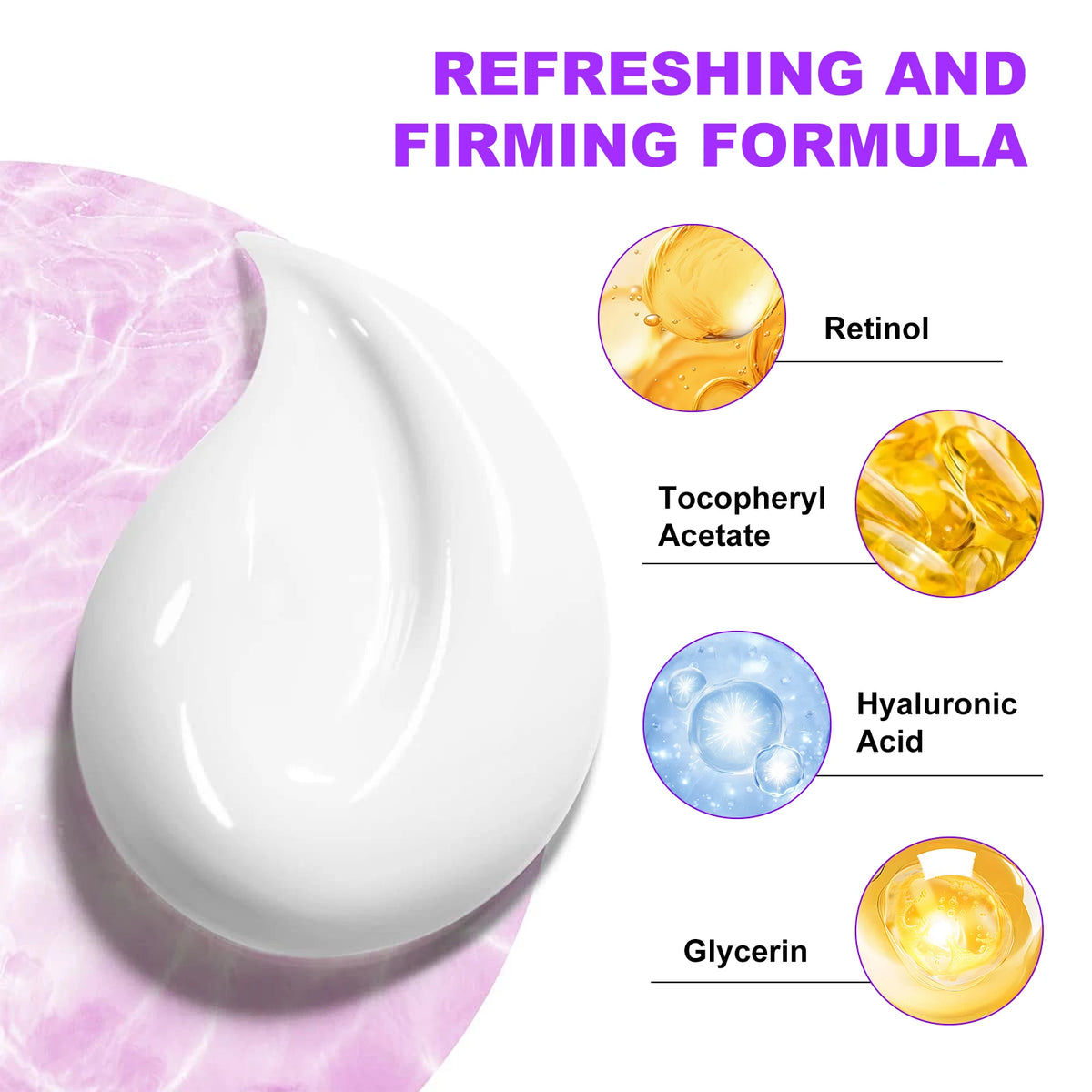 YURHERSU Retinol Firming Cream for Face & Neck – Day & Night Retinol Face Cream HIP