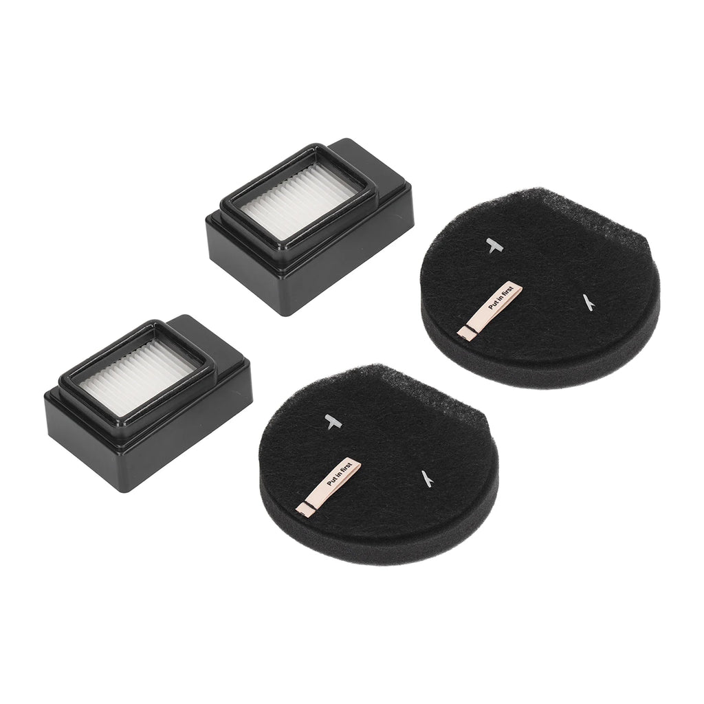 2 Sets Vacuum Cleaner Filter Set with Filter Cotton Replacement for Bissell ICON Pet 2792 1621427 621616 1621064 HIP black