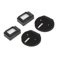 2 Sets Vacuum Cleaner Filter Set with Filter Cotton Replacement for Bissell ICON Pet 2792 1621427 621616 1621064 HIP black