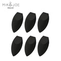 Black Egg Beauty Sponge Set – Latex-Free & Reusable Makeup Blending Sponge HIP 6Pcs