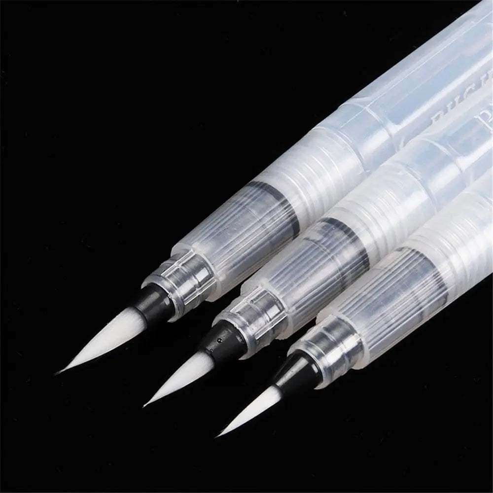 6-Piece Refillable Water Brush Pen Set – Soft Watercolor Brushes Watercolor Brush Set HIP