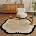 French Medieval Geometric Area Rug – Soft Polyester Floor Mat Area Rug HIP GU6160-QD Diameter 110cm