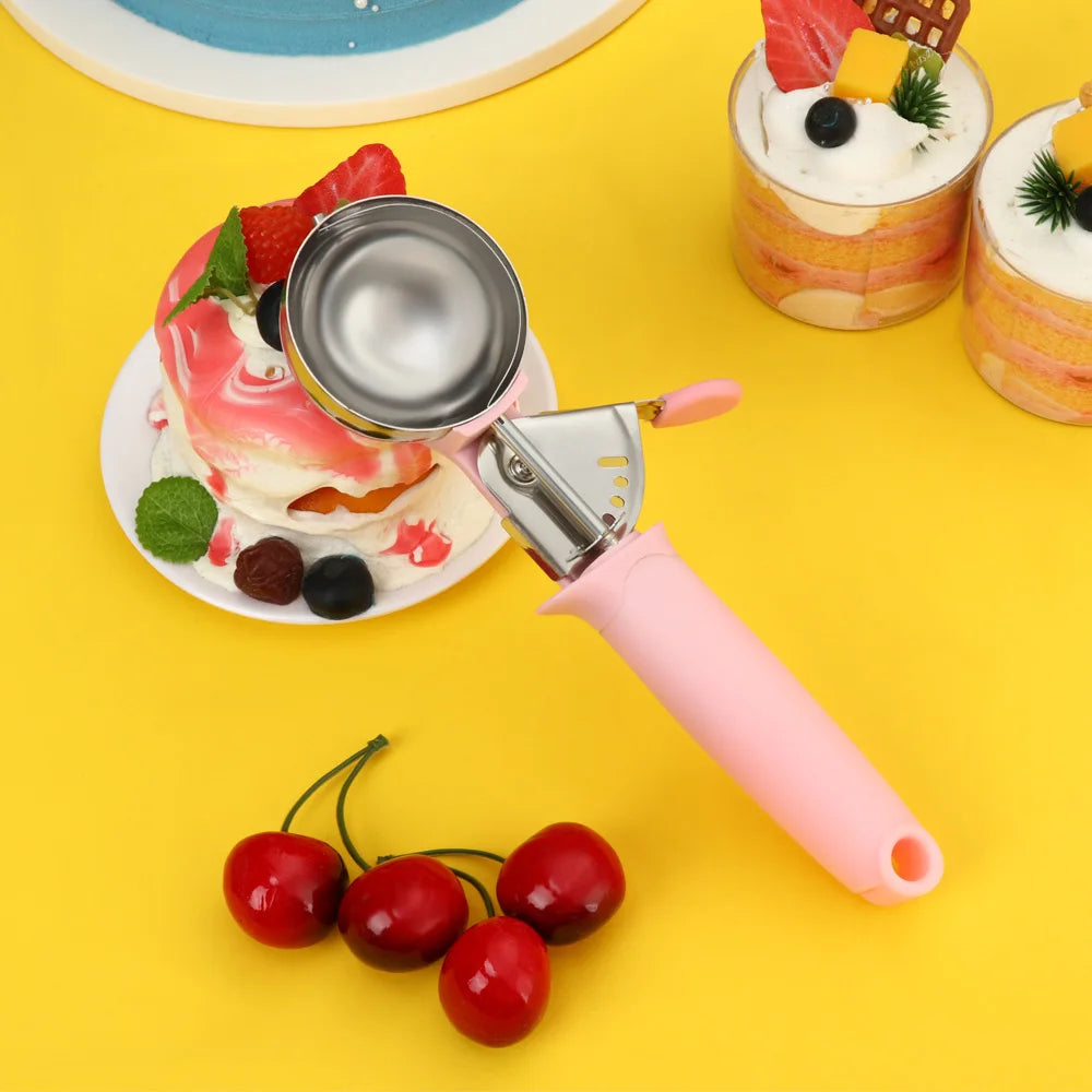 Stainless Steel Ice Cream Scoop & Melon Fruit Baller Ice Cream Scoop HIP