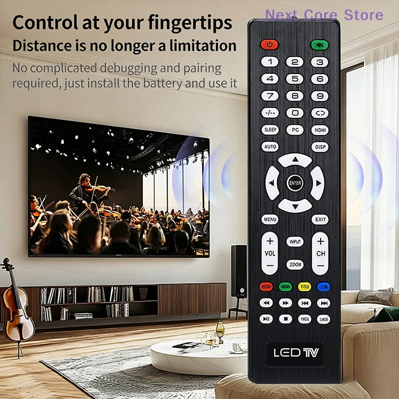 DVB-T2 Remote Control for Smart TV Set-Top Box & HDTV TV Remote Control HIP