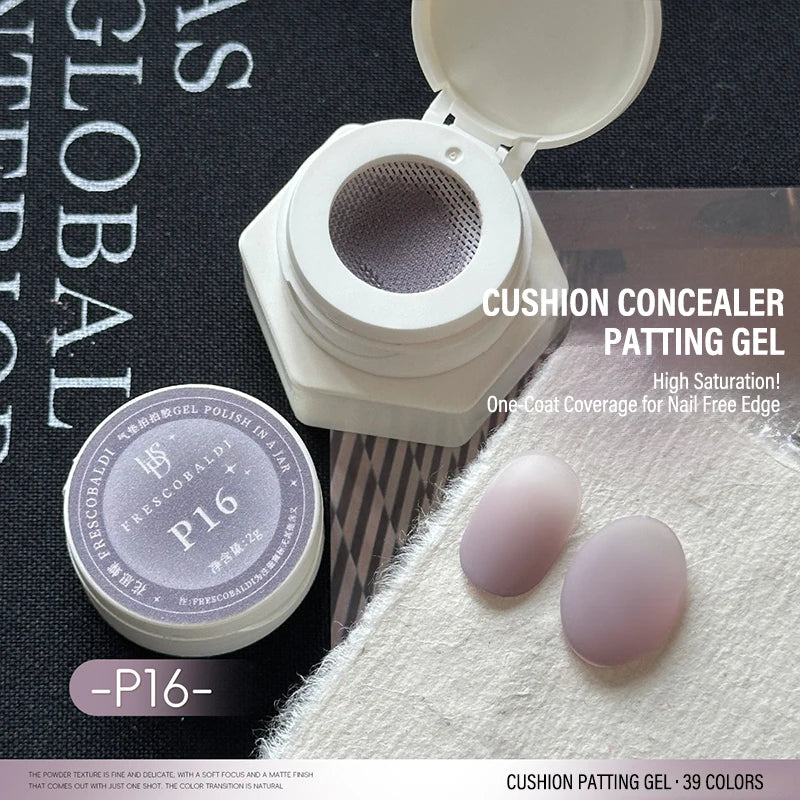 39-Color Air Cushion Patting Gel – Gradient Blush Nail Art