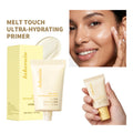 Melt Touch Primer 3 IN 1 Buttery Glow Ultra Hydrating Makeup Base Long Lasting Pore Minimizer Smooth Fine Lines Brightening Base HIP 1pcs