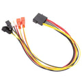 IDE 4-Pin Molex to Fan Adapter Cable – 12V 7V 5V | OULLX Fan Adapter Cable HIP As Photo
