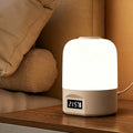 Rechargeable LED Night Light 1200Mah With Clock Remote Control Stepless Dimming Bedside Lamp For Bedroom Kids Gift HIP Clock Model