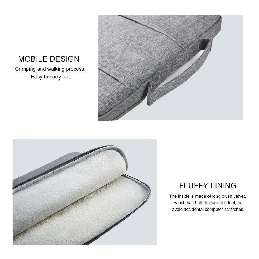 Wool Felt Laptop Sleeve 12–16 Inch | MacBook & Notebook Bag Laptop Sleeve Bag HIP