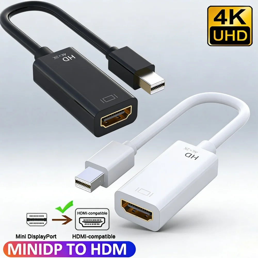 Mini DisplayPort to HDMI Cable – 4K Adapter for MacBook Display Adapter Cable HIP