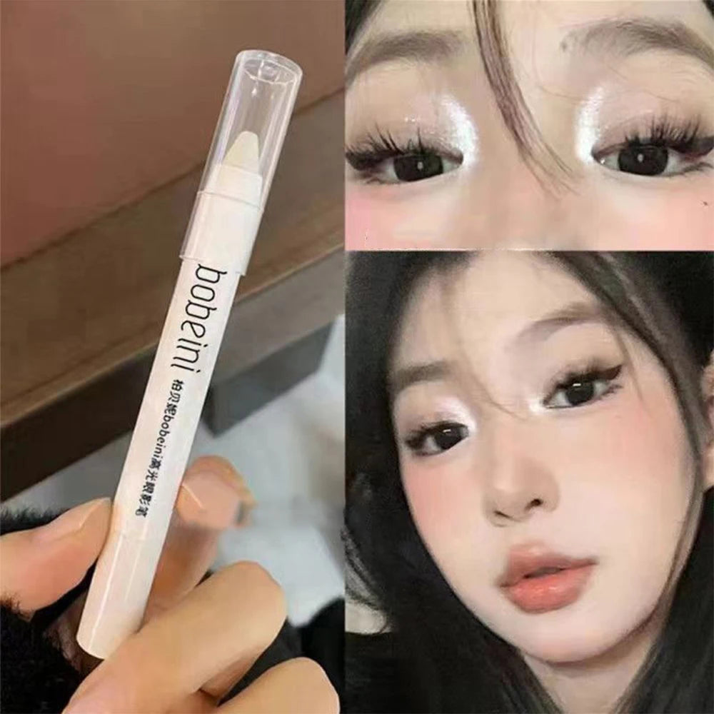 Dual-End Highlighter Eye Shadow Stick – Smudge-Proof Pencil Eye Shadow Pencil HIP