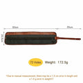 Roll Up Pencil Case 24–72 Slots | PU Leather Canvas Wrap Holder Roll Up Pencil Case HIP 72 slots