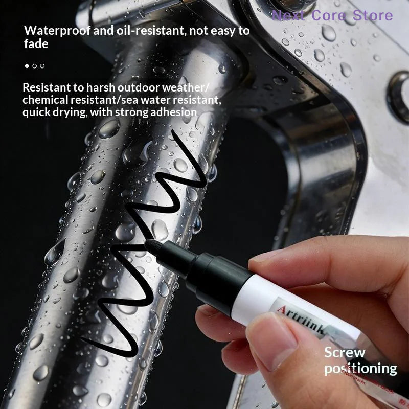 Screw Positioning Marker Pen – Waterproof Permanent 2-Pack Industrial Marker Pen HIP
