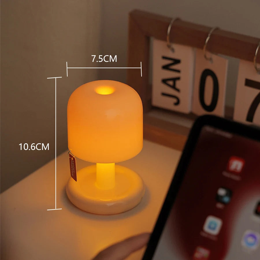 Mushroom Sunset Night Light – USB Rechargeable LED Lamp LED Night Light HIP