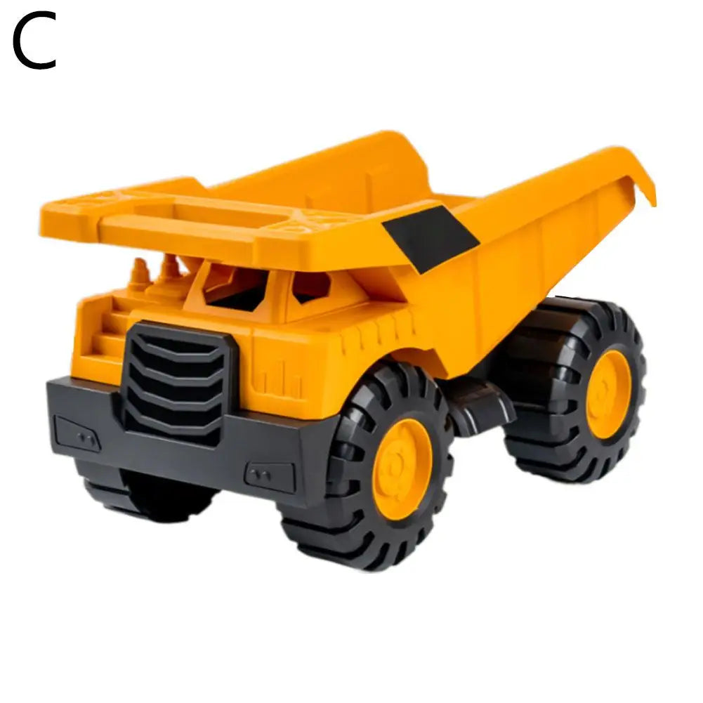 Car Excavator Bulldozer Children Educational Construction Vehicle Toy Engineering Vehicle Model Press Sliding Kids Boy Gift HIP C