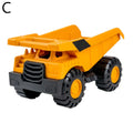 Car Excavator Bulldozer Children Educational Construction Vehicle Toy Engineering Vehicle Model Press Sliding Kids Boy Gift HIP C