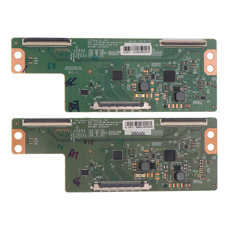 T-Con Logic Board LG 43/49/55" V15 FHD DRD 6870C-0532 T-Con Logic Board HIP
