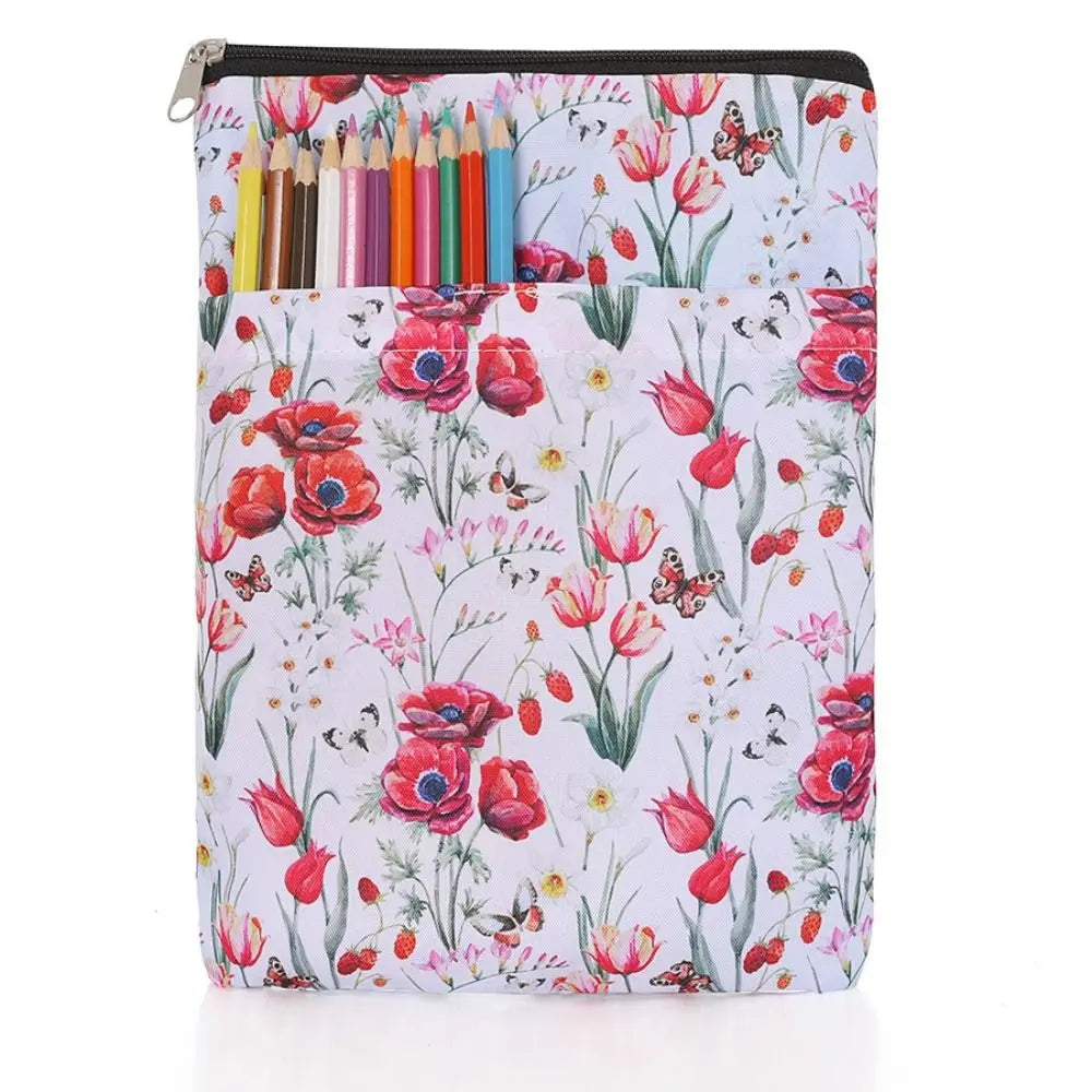 Portable Bible Cover Bag – Zippered Multi-Pocket Carrying Case Bible Carrying Case HIP
