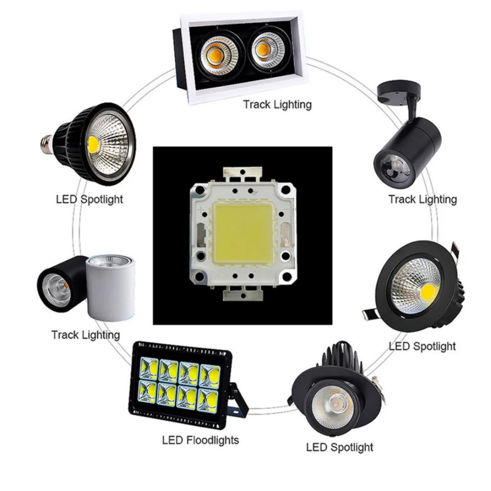 LED COB Chip 10W–100W High Brightness DIY Flood Light LED COB Chip HIP