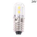 E10 LED Bulb 6V 12V 24V – Torch & Bicycle Replacement Lamp LED Replacement Bulb HIP 24 V