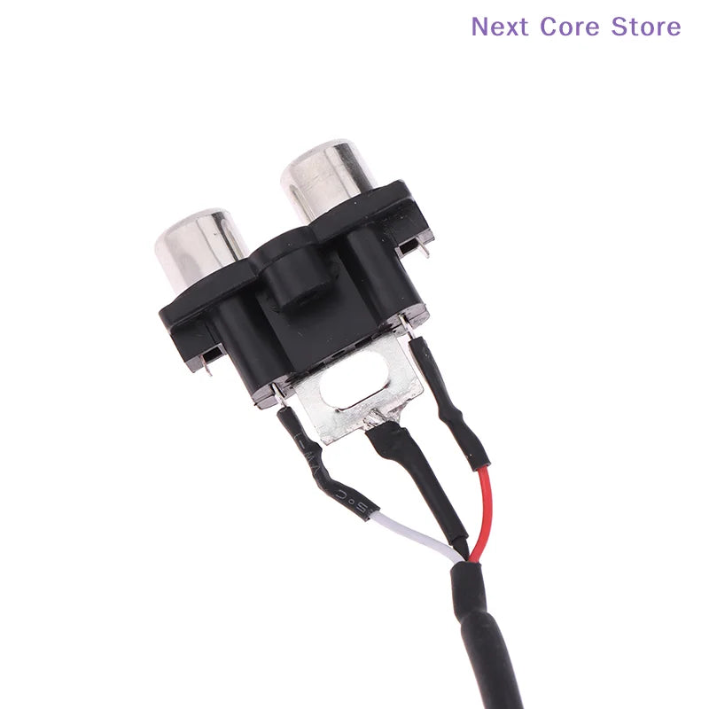 3-Pin Audio Signal Cable XH2.54mm Panel Socket 30cm Amplifier Audio Signal Cable HIP