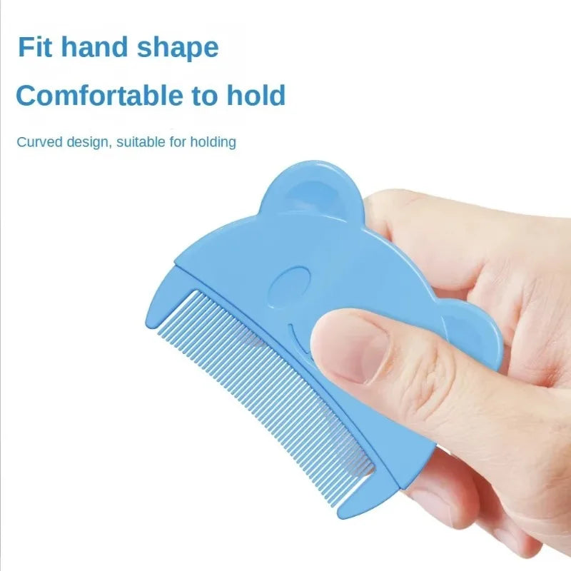 Bear-Shape Baby Comb – Newborn Cradle Cap & Bath Hair Care Baby Hair Comb HIP