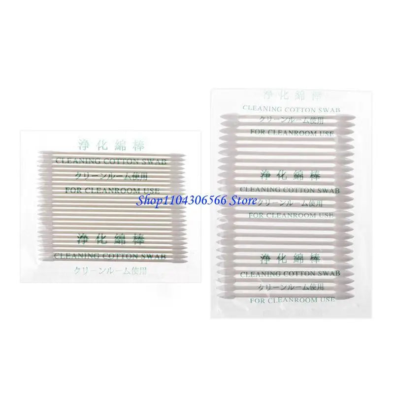 25-Pack Double Head Cotton Swabs for USB & Earphone Ports Electronics Cleaning Swabs HIP