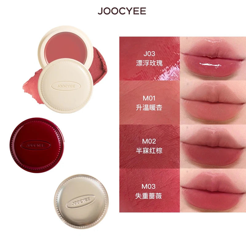 JOOCYEE Lip & Cheek Balm Cream – Glossy & Matte Blush Lip & Cheek Cream HIP
