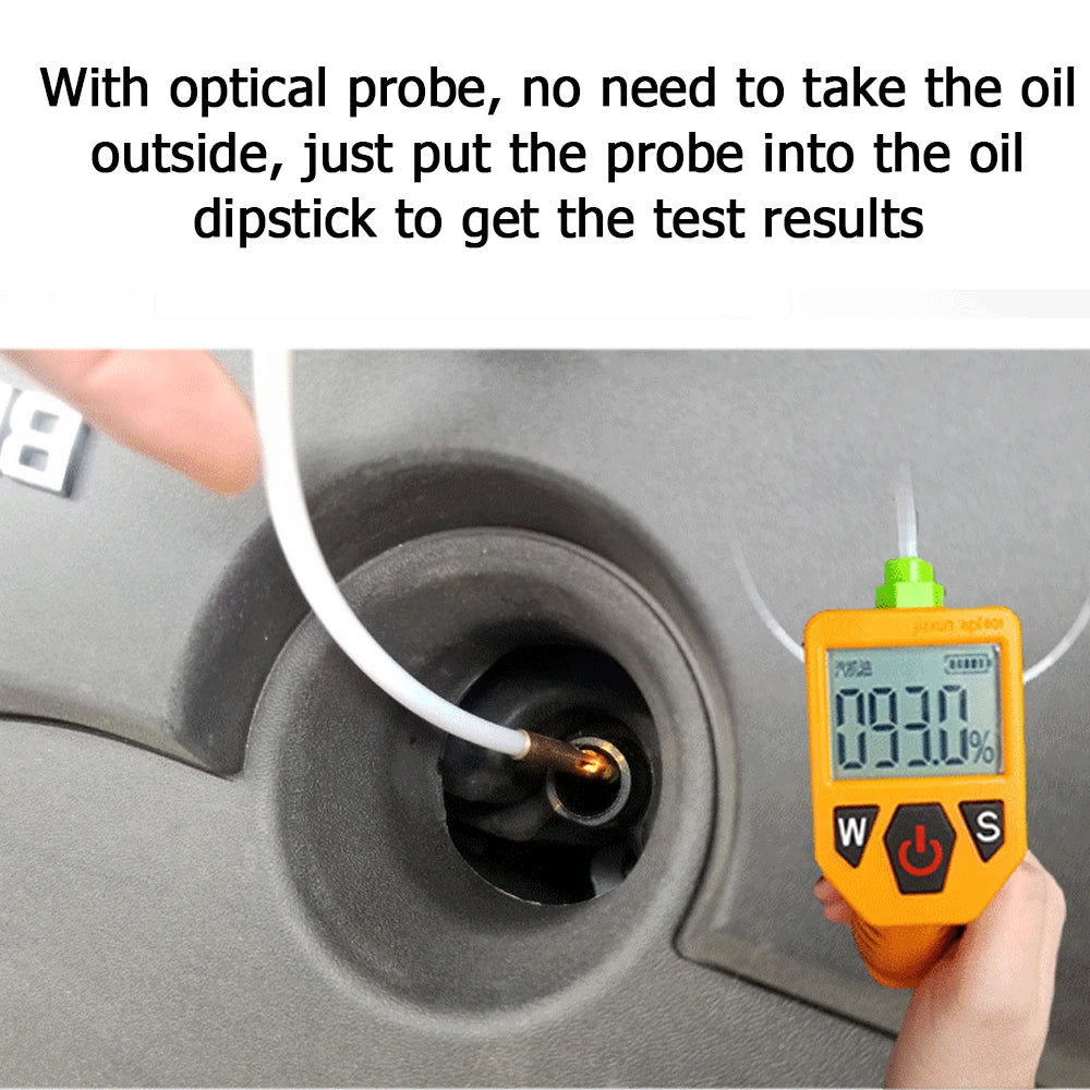 Car Testing Tools Engine Oil Tester for Auto Check Oil Quality Detector with LED Display Gas Analyzer Car Testing Tools HIP A