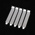 5-Pack PCI Slot Dust Filter Covers – PC Case Ventilation Baffles PC Case Accessory HIP 5Pcs Punching